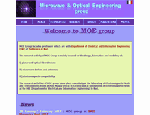 Tablet Screenshot of moe-group.poliba.it