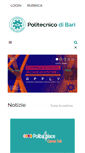 Mobile Screenshot of dica.poliba.it